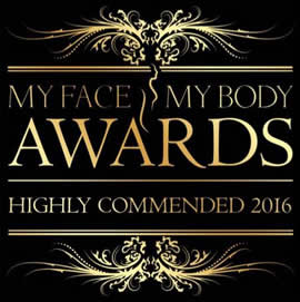 MyFaceMyBody Awards 2016 Dentelle Highly Commended